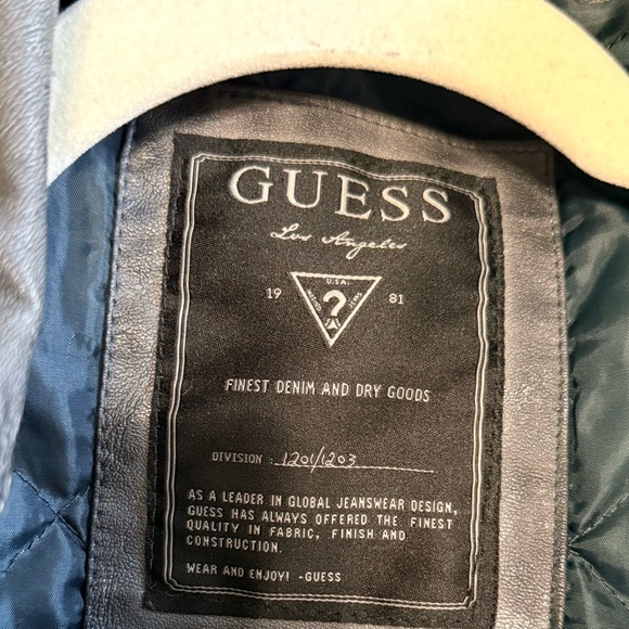 Guess Women's Leather Jacket - Picture 4 of 5